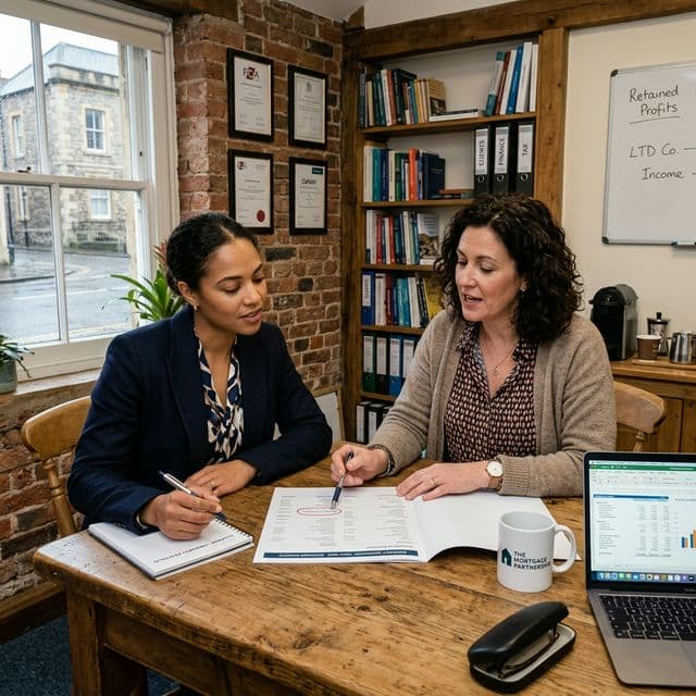 Business owner mortgage consultation